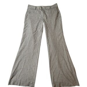 Dockers Dress Pants Women's Size 12 Medium Gray Mid Rise Straight Leg